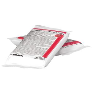 Set 100 servetele dezinfectante, cu spectru larg de actiune, Meliseptol HBV Braun