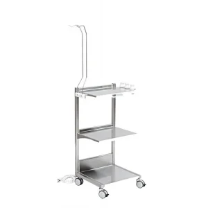 Etajera mobila cu cadru din inox CSR3RK