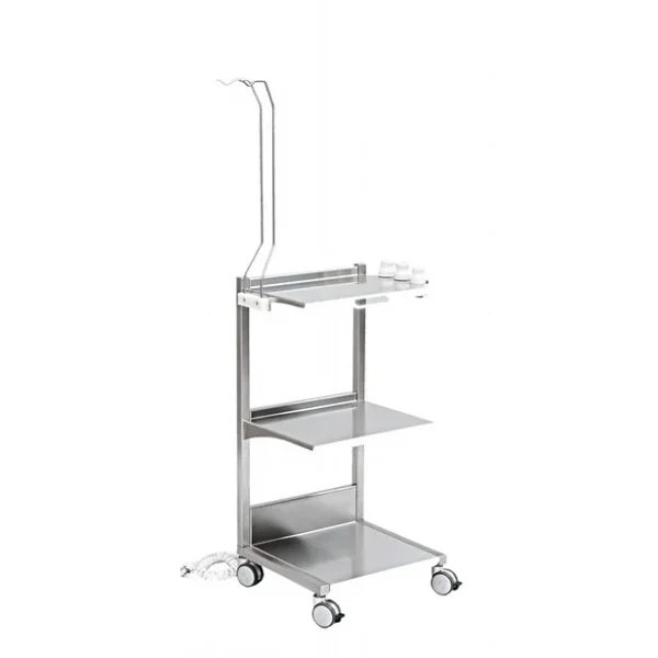 Etajera mobila cu cadru din inox CSR3RK