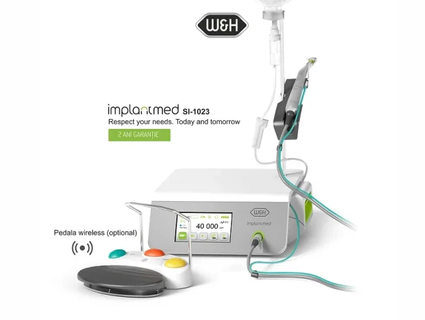Fiziodispenser Implantmed Plus SI-1023 cu pedala cu fir W&H - imagine 6