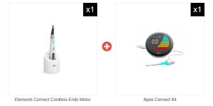 Pachet Promo Kerr:Elements connect cordless endo motor + Apex Connect Kit