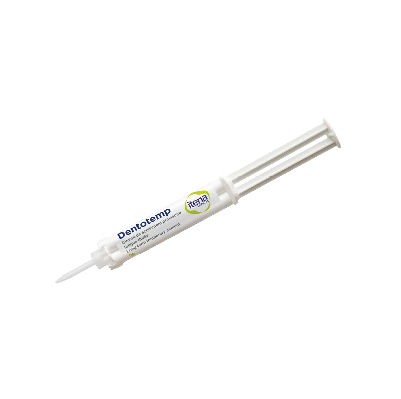 DENTOTEMP AUTOMIX 2 x 6 gr - ciment temporar de lunga durata 1 DENTOTEMP AUTOMIX 2 x 6 gr - ciment temporar de lunga durata