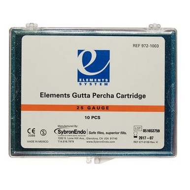 Cartus gutaperca EOU Medium 23GA set 10 bucati Kerr 1 Cartus gutaperca EOU Medium 23GA set 10 bucati Kerr