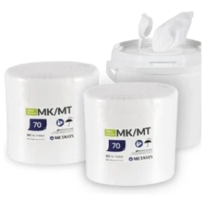 Dispenser cu 70 buc servetele dezinfectante GREEN&CLEAN MK/MT, Metasys
