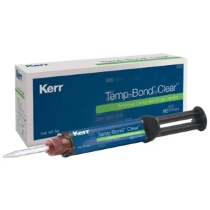 TempBond Clear automix seringa 6 g Kerr