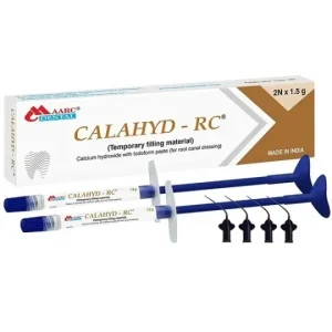 Calahyd hidroxid de calciu cu iodoform 2 seringi x1.5gr