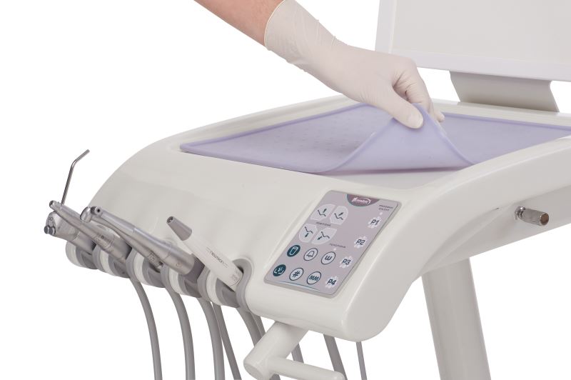 Cart mobil cu 5 posturi Triton Neodent 2 Cart mobil cu 5 posturi Triton Neodent - imagine 2