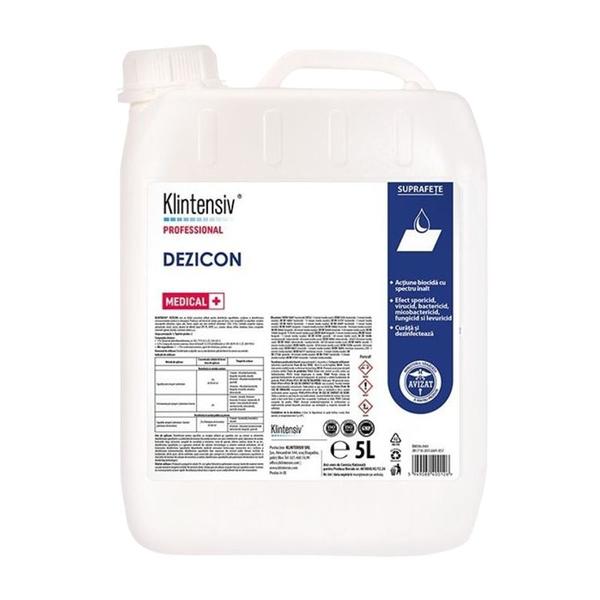 Dezinfectant Concentrat - Klintensiv Professional Dezicon Medical, 5000 ml 1 Dezinfectant Concentrat - Klintensiv Professional Dezicon Medical, 5000 ml