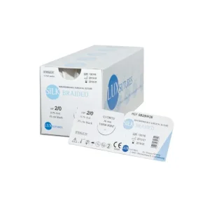 Sutura LUX SILK cu ac (1 fir)