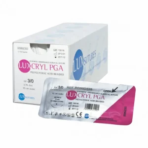 Sutura LUXCRYL PGA cu ac (1 fir)