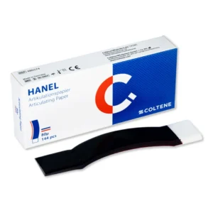 HARTIE ARTICULATIE STRIPS IN FORMA DE C ROSU-ALBASTRU 80micr