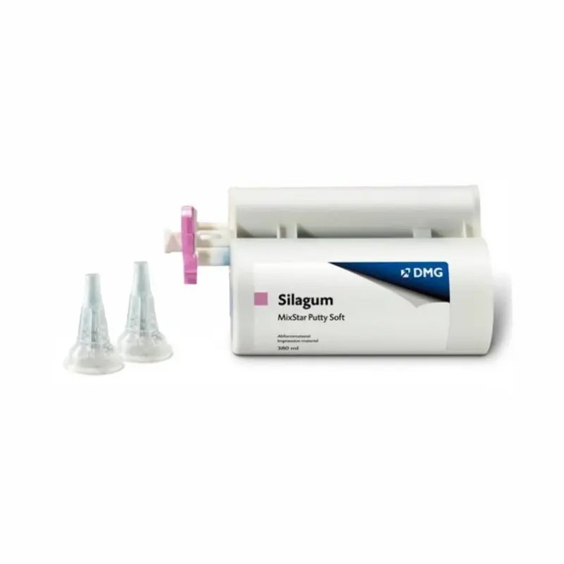 Silagum Putty Soft cartus MixStar set bulk 380ml 1 Silagum Putty Soft cartus MixStar set bulk 380ml