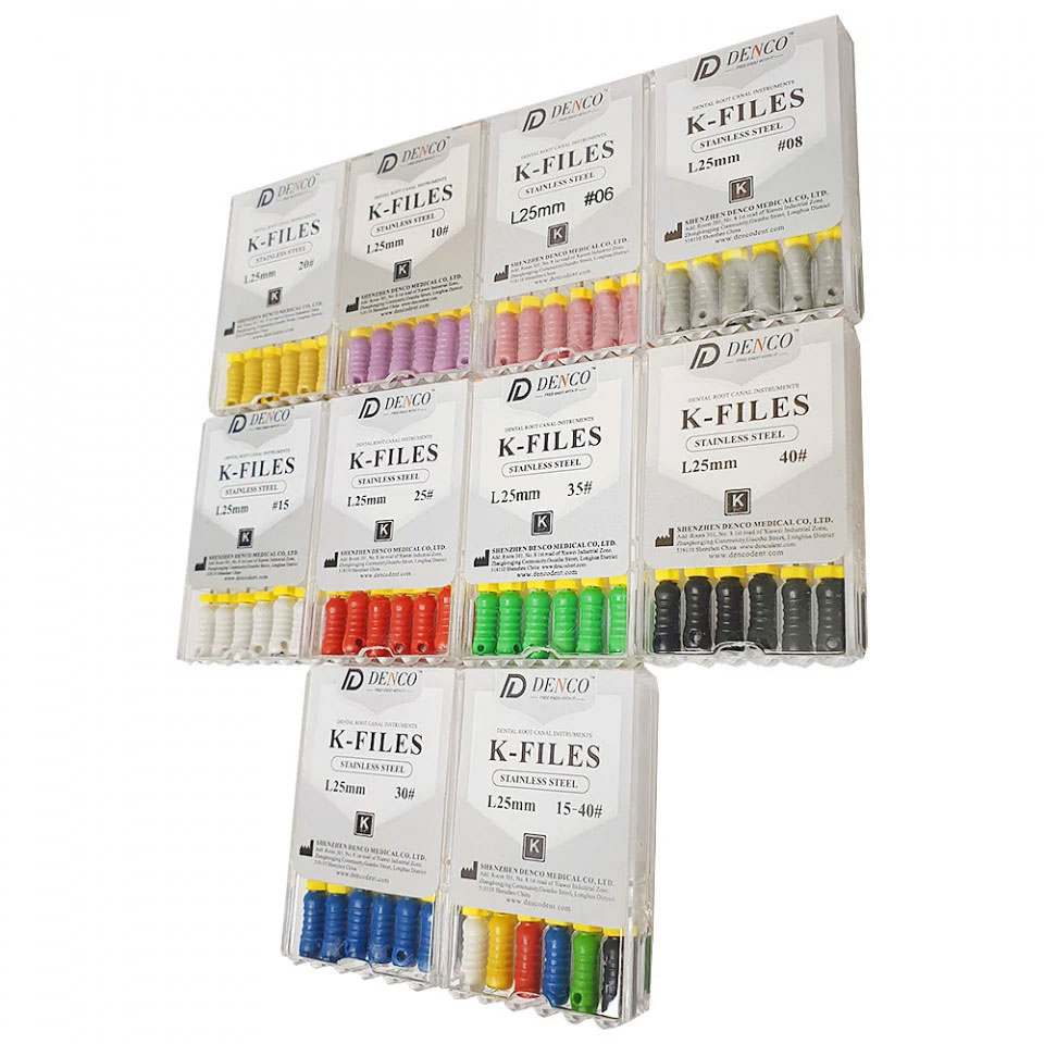 Ace K-Files 25 mm Denco 3 Ace K-Files 25 mm Denco - imagine 3