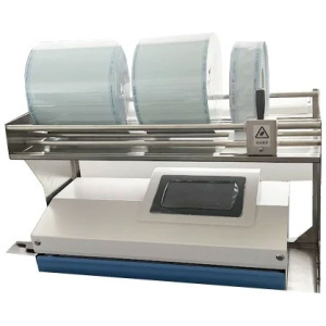 Masa suport sigilator automat pentru role pungi pentru sterilizare cu abur