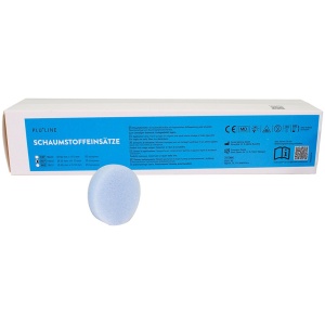 Bureți endodontici Ø5cm 25 bucăți, 50 × 10 mm PLULINE