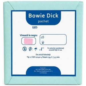 Test Bowie&Dick VAT pentru autoclav